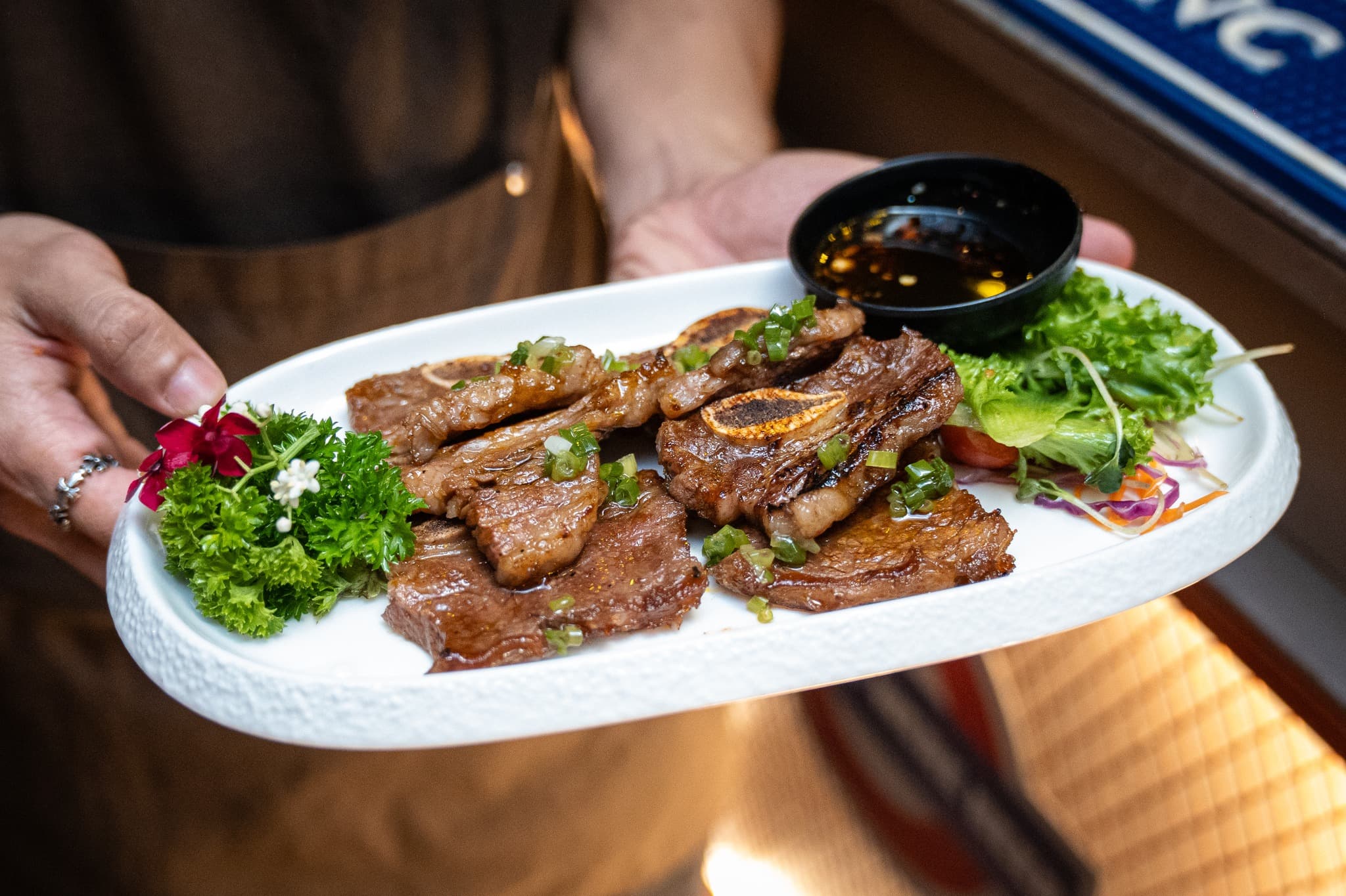 B40 bites khoai tây chiên pizza