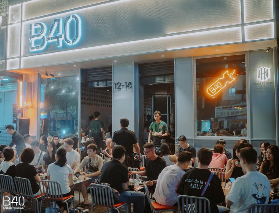 B40 entertainment venue District 1 Saigon 12